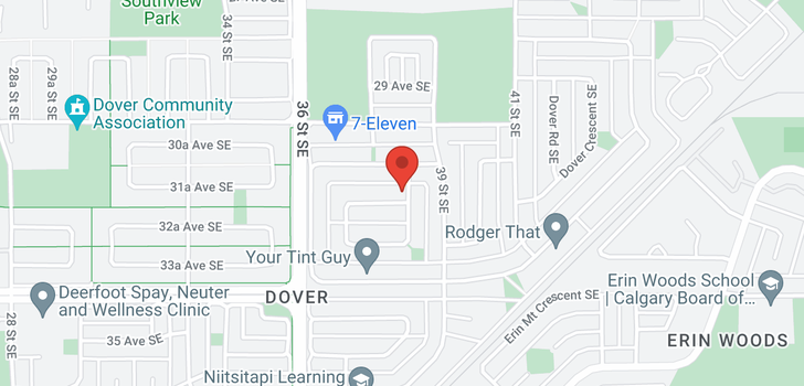 map of 186 DOVERCLIFFE CL SE